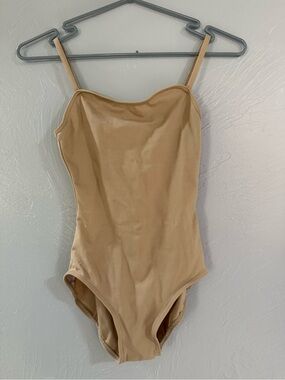 Capezio Nude Camisole Leotard XS Dance Ballet Contemporary